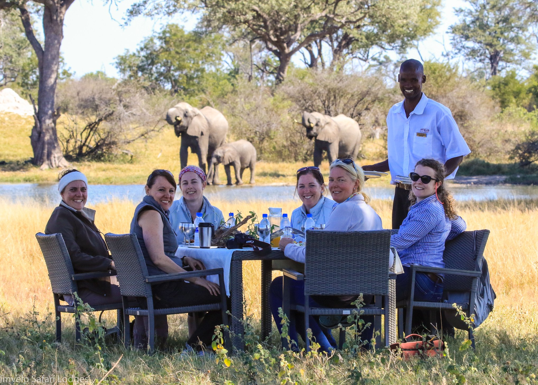 Priv� bush lunch - Zimbabwe